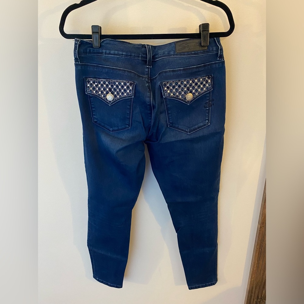 Seven Jeans with Jeweled Back Pockets